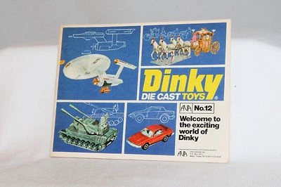 1976 DINKY CATALOG NO. 12, 40 PAGES, ORIGINAL - Image 1 of 4