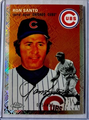 2023 Topps Chrome Platinum Anniversary - Ron Santo #481 Topps Refractor /499 - Image 1 of 2
