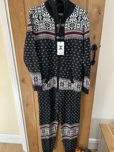 Mono One Piece Norway Kofte Fair Isle tejido talla mediana nuevo con etiquetas precio de venta sugerido por el fabricante 219 GBP - Imagen 1 de 12