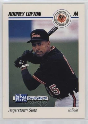 1992 SkyBox Pre-Rookie AA Packs Rodney Lofton #107 - Image 1 of 2