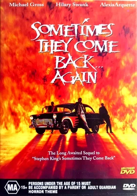 Sometimes They Come Back Again : Hilary Swank NEW DVD : *EXTREME Rare OOP Horror - image 1 of 2