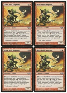 MTG Skirk Drill Sergeant x4 Duel Decks: Elves vs Goblins Uncommon LP Playset - Picture 1 of 1