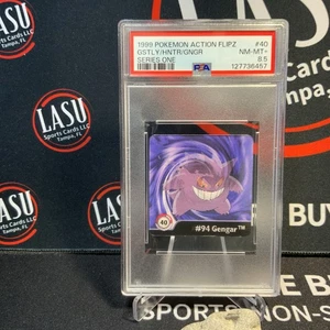 1999 POKEMON ACTION FLIPZ SERIES ONE #40 GASTLY/GENGAR/HAUNTER PSA 8.5 - Picture 1 of 2
