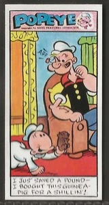 PRIMROSE-POPEYE 1960 (2ND SERIES)-#38- QUALITY CARD!! - Picture 1 of 2