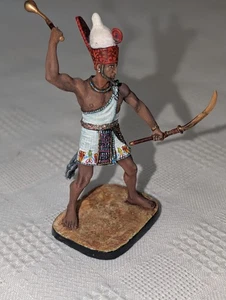 Art Girona Ancient Egyptian Pharaoh 65mm Painted Tin Figure  BX2 - Picture 1 of 9