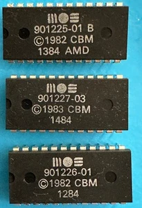 ROM Jeu Mos 901225-01/901226-01/901227-03 Kernal Base Char. Commodore 64 C64 - Afbeelding 1 van 3