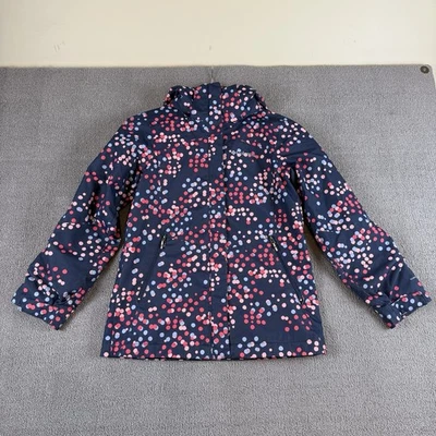 Columbia Girls Bugaboo ll Fleece Interchange Jacket In Nocturnal Blot Girls Med - Image 1 of 4