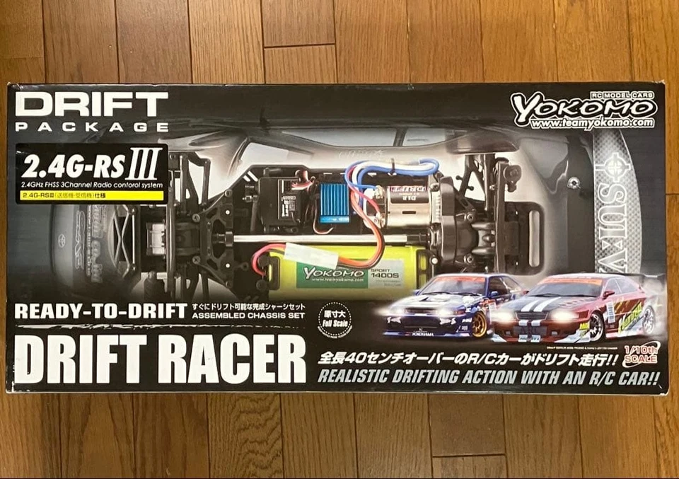 Yokomo Drift Racer Chassis Assembled Complete Never Run Rc Car Drift Ready - Image 1 of 4