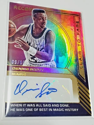 Autógrafo Dennis Scott 2022-23 Panini Recon 9/10 Claim to Fame #CFS-DNS Auto SSP Foto 1 de 4