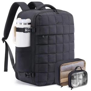 Großer Reiserucksack für Damen, TSA Handgepäcktasche für Flugzeuge, 50L Personal... - Bild 1 von 6