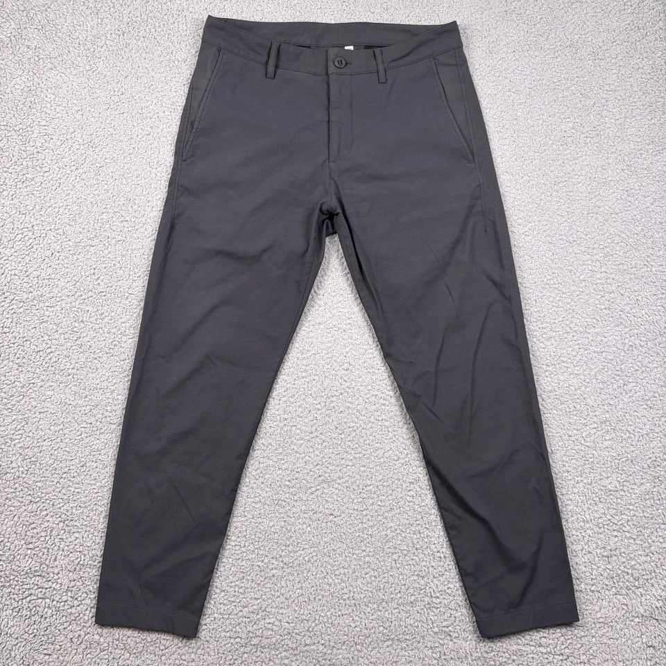 Pantalones Outlier NYC Para Hombre 30x26 Gris Chino Minimalista Hechos en Portugal Informales Foto 1 de 4