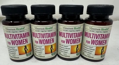 Vimerson Health Multivitamínico para Mujer Suplemento Dietético 120 Comprimidos 30/Botella Foto 1 de 4