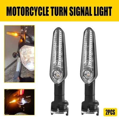 Luz de señal de giro LED lámpara ámbar lente transparente para Yamaha FZ1 FAZER 2006-2016 Foto 1 de 4