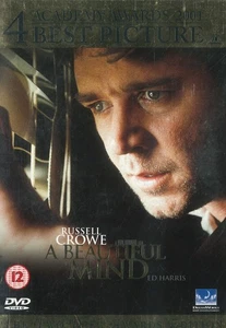 A Beautiful Mind (2001) 2-Disc Awards Edition DVD, Russell Crowe [Region 2 + 4] - Picture 1 of 4