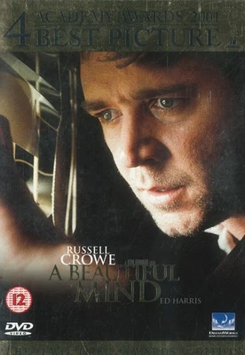 A Beautiful Mind (2001) 2-Disc Awards Edition DVD, Russell Crowe [Region 2 + 4] - Image 1 of 4