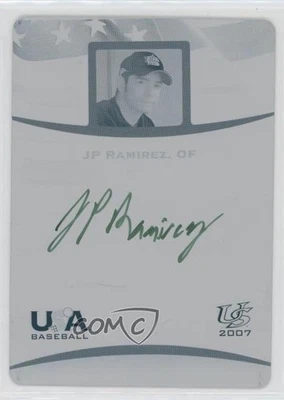 2008 Upper Deck 2007 USA Baseball National Teams 1/1 JP Ramirez #95 Auto - Image 1 of 2