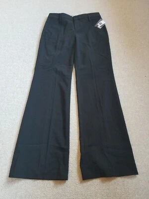 NWT Juniors Pants-GAP-black "Favorite Trouser; Straight Fit; Stretch"-1 - Image 1 of 4