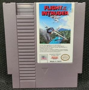 Flight of the Intruder Authentic Game Cart for the Nintendo NES - Mindscape - Picture 1 of 5