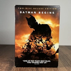 Batman Begins : Deluxe Edition - DVD - 2005 - 2-Disc Set w/ Slipcover & DC Comic - Picture 1 of 20