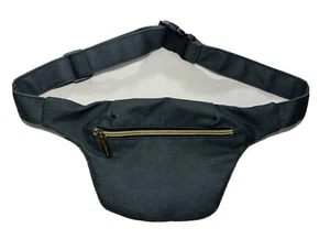 Lulu Dharma Hip Bag Belt Bag Sz S Green Canvas - Picture 1 of 3