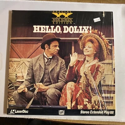 HELLO, DOLLY! 2-Laserdisc Wide Screen WALTER MATTHAU BARBRA STREISAND - Image 1 of 4