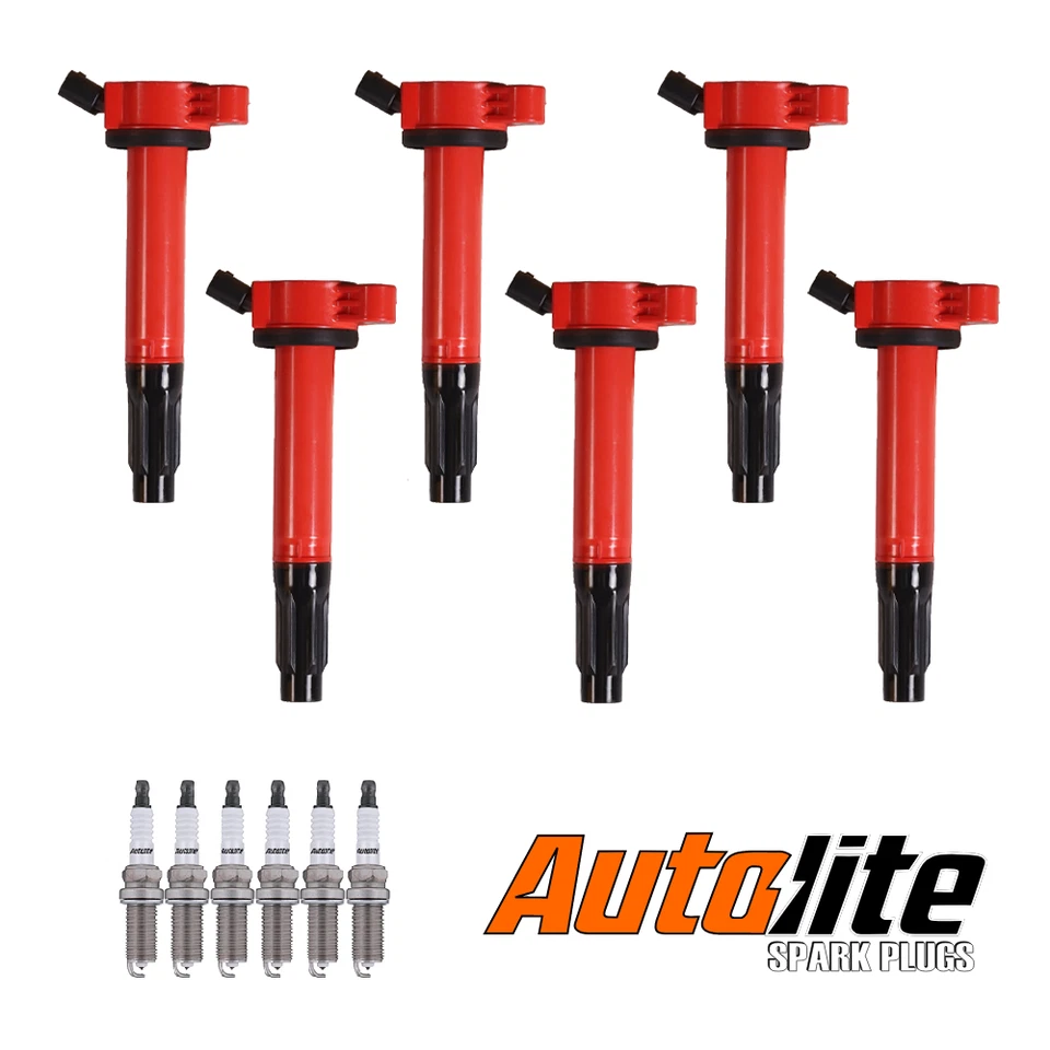 Energy Ignition Coil & Autolite Spark Plug for 2010-2016 Toyota 4Runner UF487 - Image 1 of 4