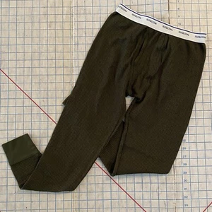 Thermal waffle weave long pants XL (14-16) olive Fruit of the Loom. Under layer - Picture 1 of 4