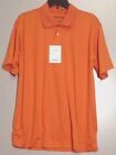 Men's Polo Shirt -tennis -Sports-Guide Gear -100% Poly -Sizes LARGE Only-NWT