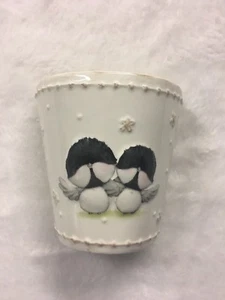 Stacy Yacula Enesco Joyful Garden Birds Wandtasche Neu Rarität - Bild 1 von 10