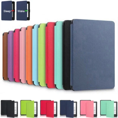 For Amazon All-New Kindle 10th 2019 6" PU Leather Smart Case Flip Protect Cover - Image 1 of 4