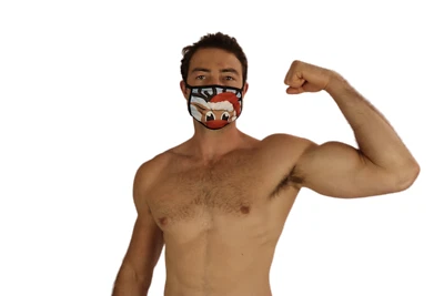 Mask Christmas Rudolph Reindeer - Bundle Sale - 2 Back Bundle  - Image 1 of 4