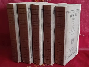 Eusebii Pamphyli, caesariensis episcopi Tomes 3, 4, 5, 7 et 8 CAILLAU 1844 - Picture 1 of 8