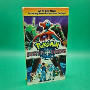 Pokémon: Destiny Deoxys The Movie (2005) Hard To Find Rare VHS EXCELLENT CND - Imagen 1 de 4