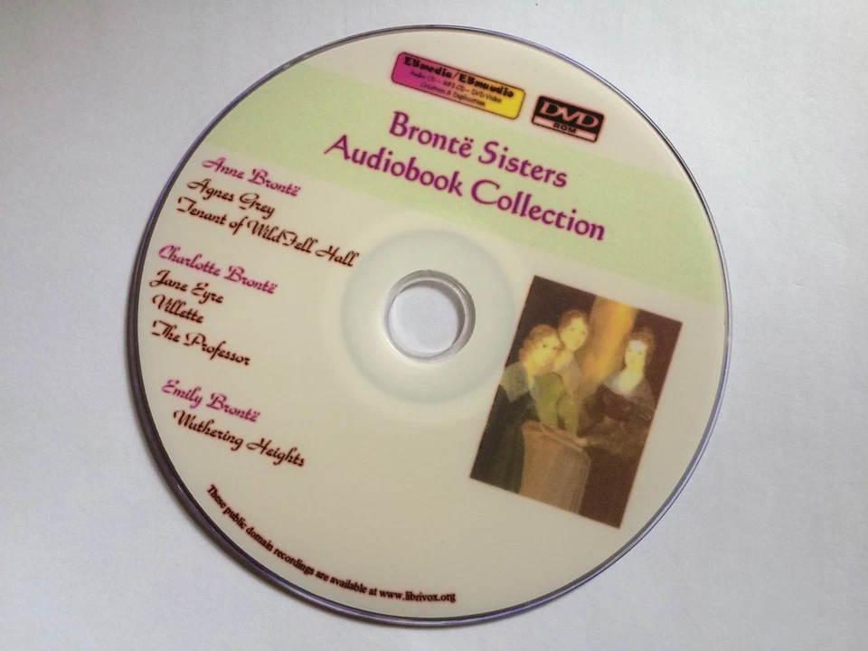 Bronte Sisters: Unabridged Audiobook Collection Mp3 DVD 6 Titles 90+ Hrs - Image 1 of 1