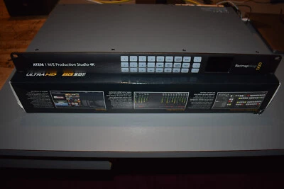 Interruptor 4k Blackmagic Design ATEM 1 M/E Production Studio  Foto 1 de 3