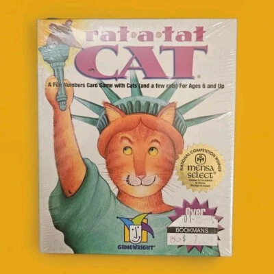 Rat a Tat Cat - A Fun Numbers Card Game with Cats and Rats Gamewright 2003 - Image 1 of 4