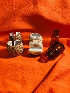 Vintage Napkin Rings, Seashell Napkin Rings, Beach Wedding, Nautical Table Decor - Bild 1 von 10