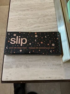 SLIP Pure Silk Sleep Mask Black Sealed new in unopened box - Picture 1 of 4
