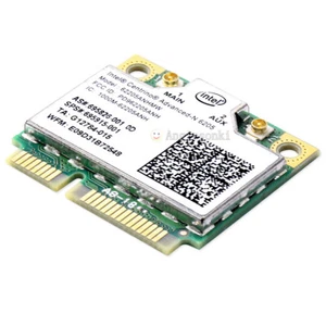 INTEL Advanced-N 6205 Wireless PCIe 62205ANHMW 2.4/5Ghz Network Card 0X9JDY - Zdjęcie 1 z 5