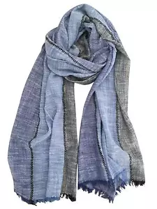 Color Block Winter Scarf for Men Long Neck Wraps Shawl Urbanstyle Scarf Gift ... - Picture 1 of 6