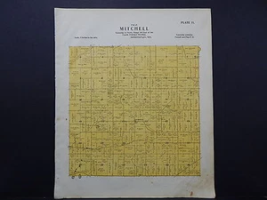 Wisconsin, Sheboygan County, 1902 Plat Map Mitchell Township K20#29 - Picture 1 of 1