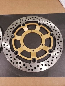 you get 2 Bikemaster Honda rotors Honda 600 TR#962033 READ DESCRIPTION - Picture 1 of 11