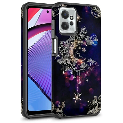 For Motorola Moto G Power 5G 2023 Hybrid Graphic Armor Case - Image 1 of 4