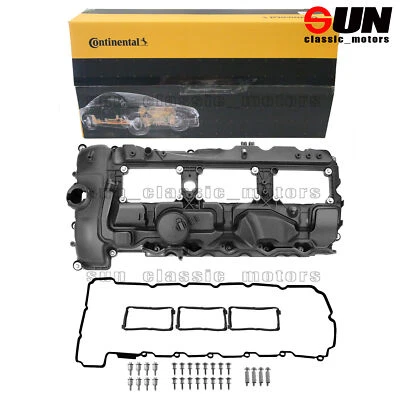 Cubierta de válvula de motor OEM con junta para BMW X3 X5 X6 335i 535i xDrive 3.0 2011-2014 Foto 1 de 4
