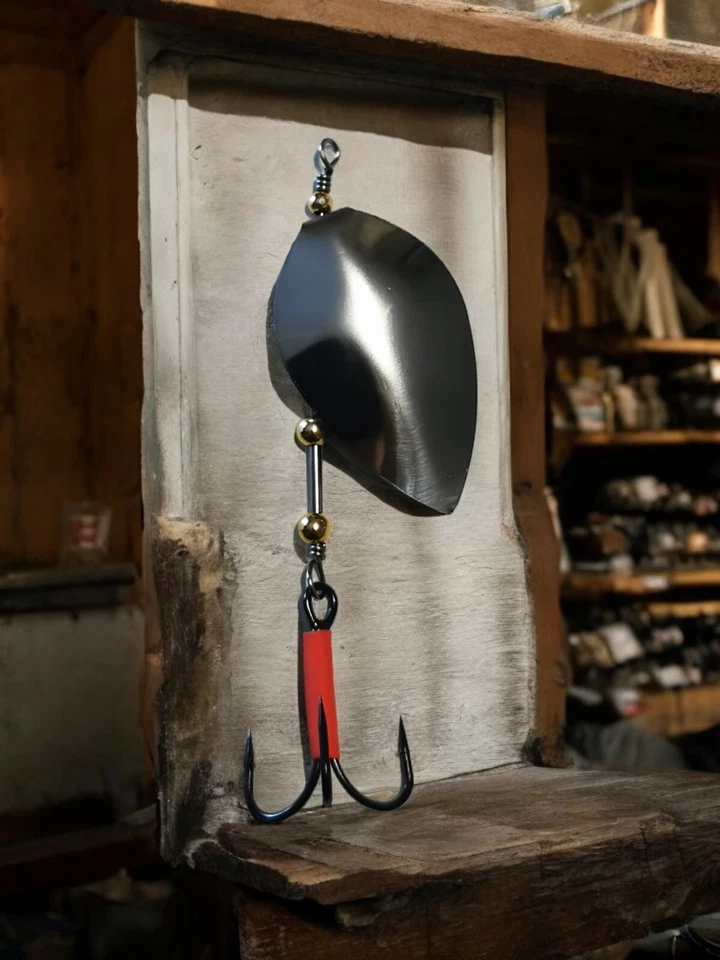 Aparejo de señuelos de pesca Spinner trucha marina lucioperca salmón lubina. Talla 4. Foto 1 de 2