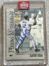 2023 Topps Archives Signature Series Retired Player Edition Wade Boggs Auto 1/1