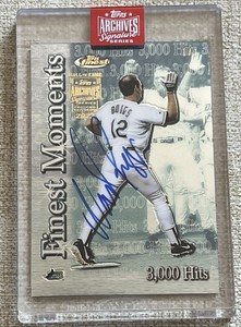 2023 Topps Archives Signature Series Retired Player Edition Wade Boggs Auto 1/1