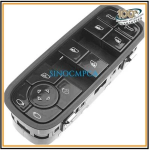 Master Power Window Switch Black 971959858C For Porsche Panamera 17-20 - Picture 1 of 11