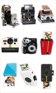 Zink Bunte & Dekorativ Polaroid Kamera Sticker 2x3 Fotopapier 3 Blätter - Bild 1 von 2