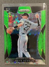 2019 Panini Prizm Tier II MLB #199 Kevin Newman /199 Green Donut Circle Rookie